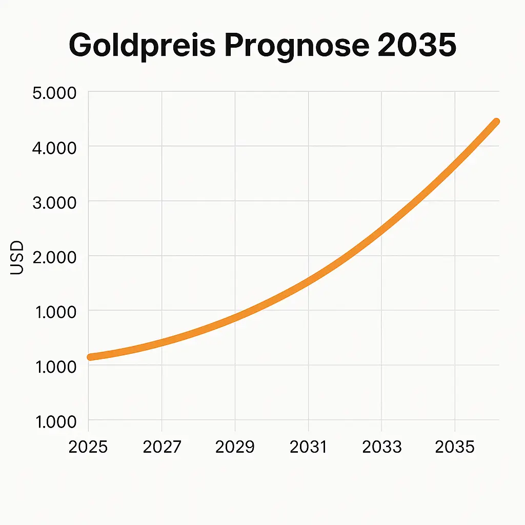 Goldpreis Prognose 2035