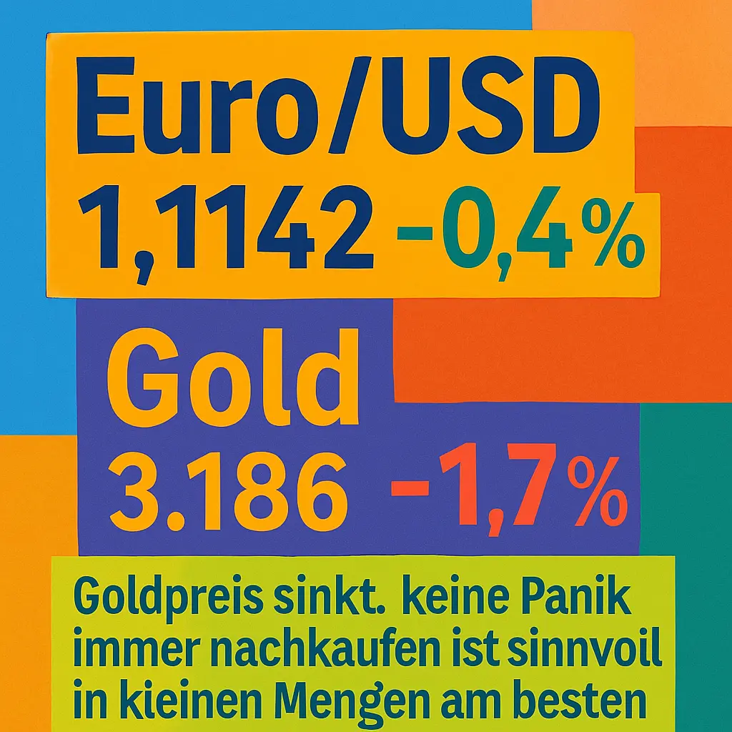 Euro/USD & Gold aktuell: Deine Chancen & Tipps 2025 Euro/USD & Gold aktuell: Deine Chancen & Tipps 2025