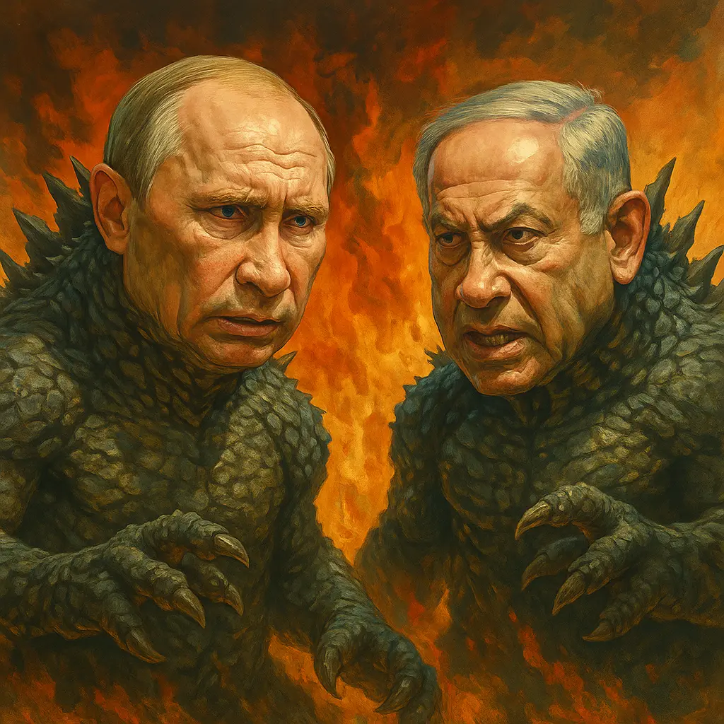 Putin & Netanyahu: Zwei Angriffskrieg-Monster, die die Welt verändern