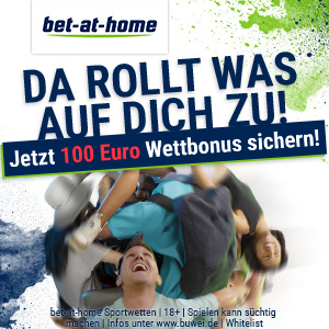 Wetten mit 100 EUR Bonus