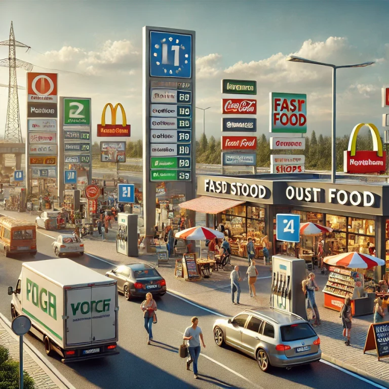 Teure Raststätten in Deutschland