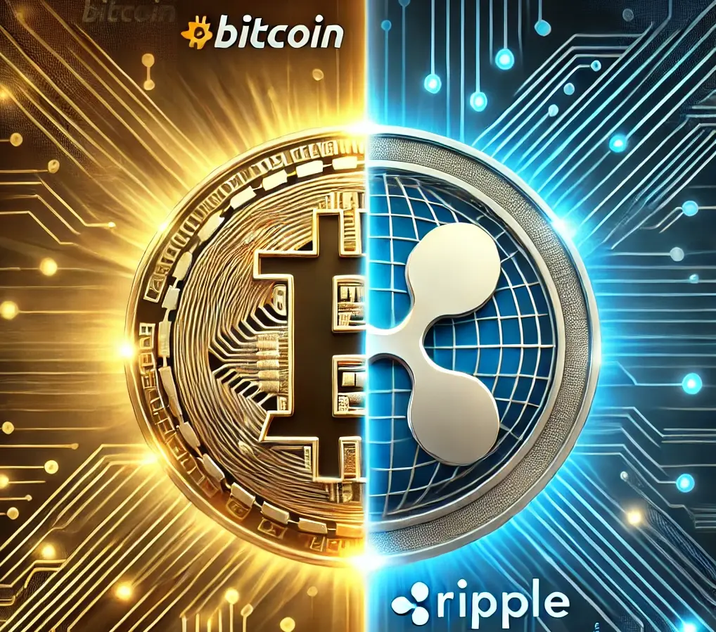 Bitcoin vs Ripple: Der Wettkampf um den Kryptothron 2025