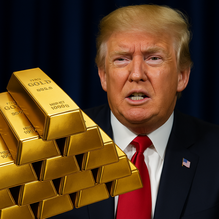 Goldpreis Explosion durch Trumps Zölle April 2025 Goldrausch 2025. Trump Zölle Goldpreis