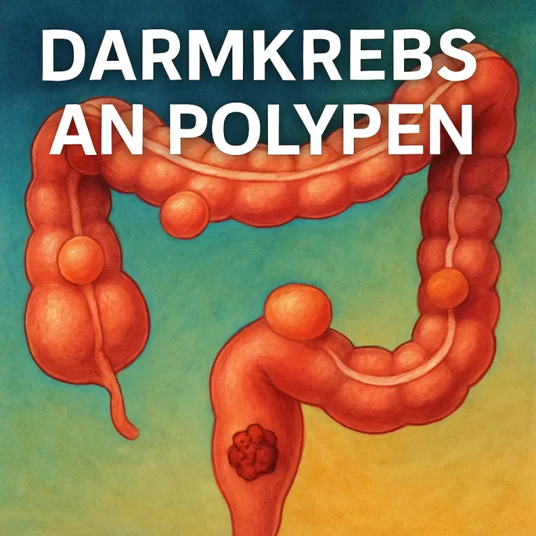 Darmkrebs an Polypen