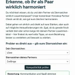 Horoskop Partner Check