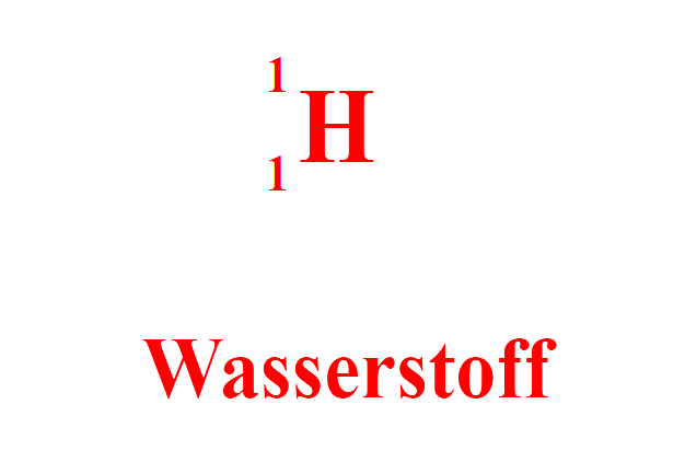 Wasserstoff