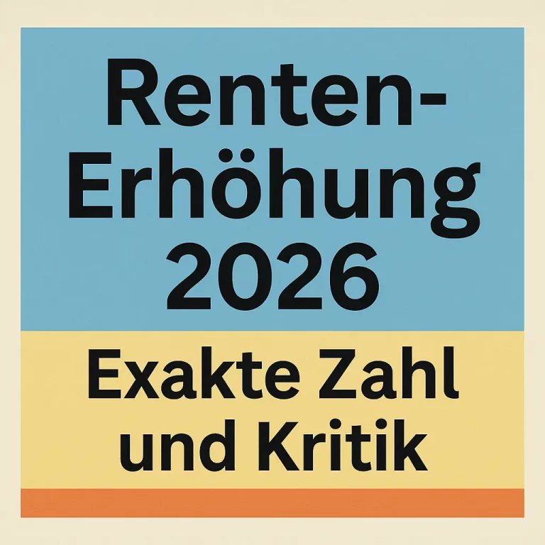 Rentenerhöhung 2026